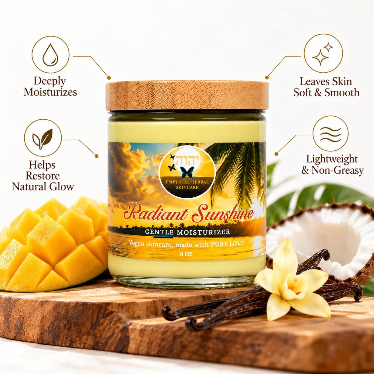 Radiant Sunshine turmeric body treatment, detail